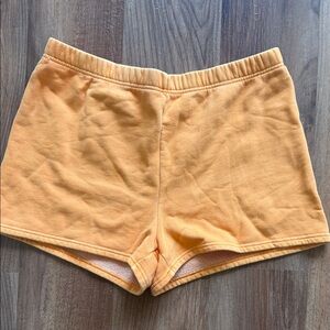 TNA Women's Athletic Shorts in Vibrant Orange